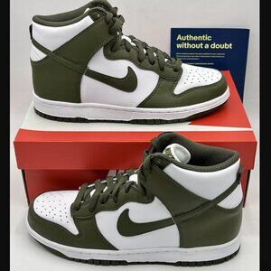 Nike Dunk High Cargo Khaki White Men Size 7Y Womens 8.5 DB2179-105 NEW WITH BOX